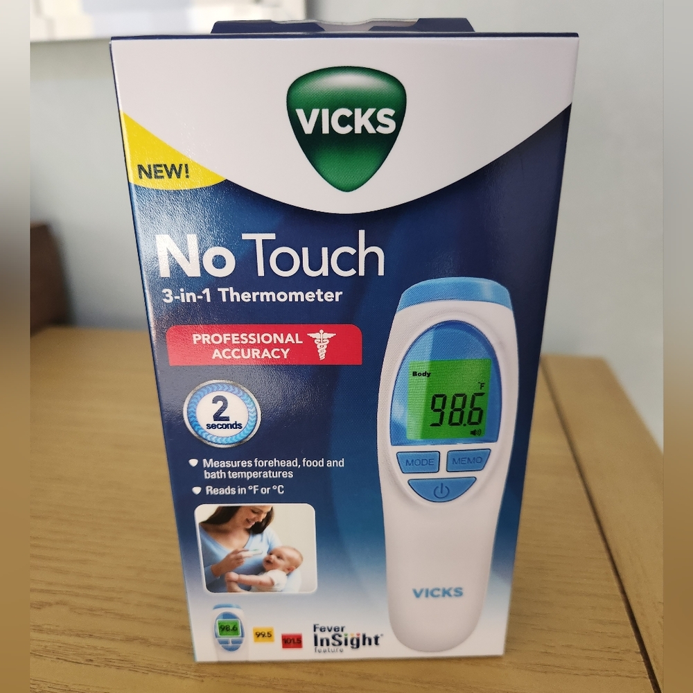 No Touch 3-in-one Thermometer Vick's